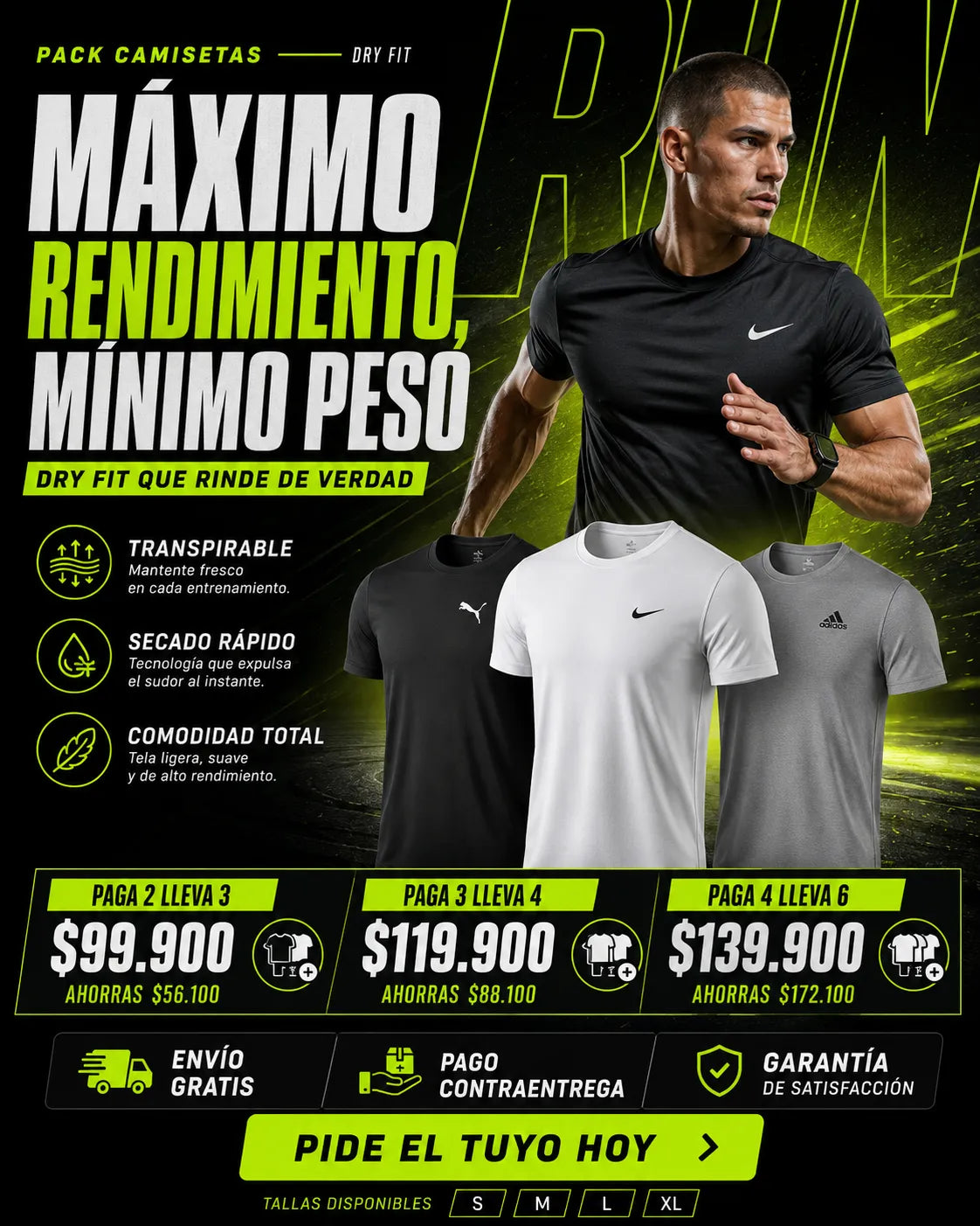 CAMISETAS DEPORTIVAS