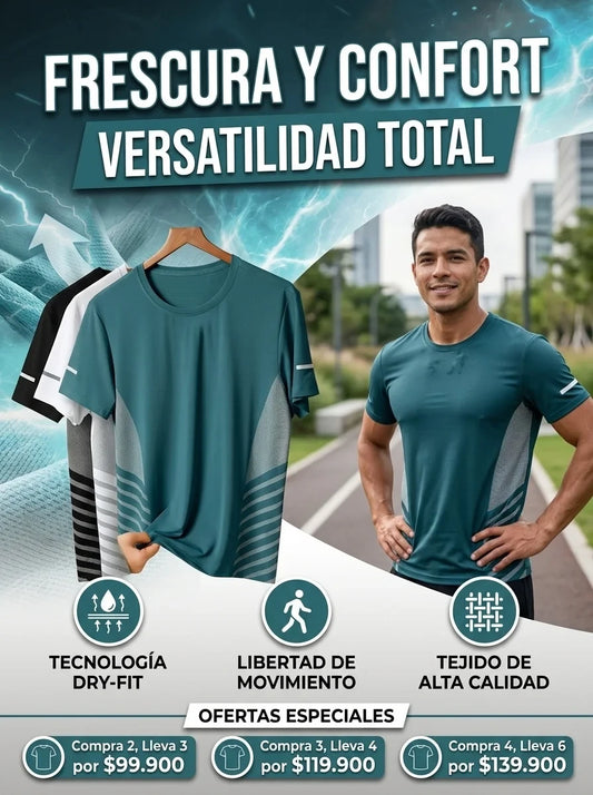 CAMISETA DEPORTIVA SIN MARCA